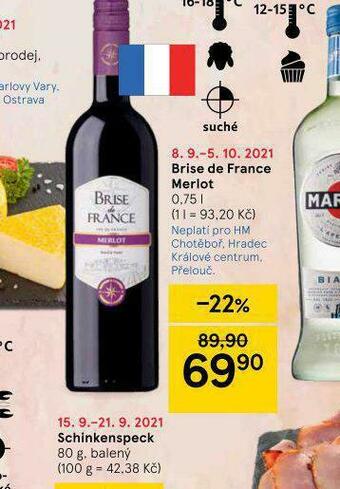 Tesco Brise de france nabídka