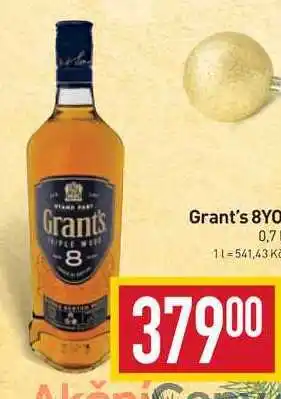 Billa Grant's 8yo 0,7l nabídka