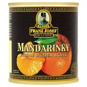 Billa Kaiser franz josef mandarinky v mírně sladkém nálevu 312g nabídka