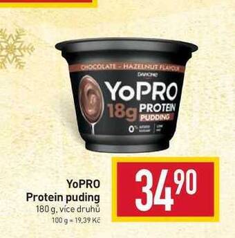 Billa Yopro protein puding 180 g nabídka