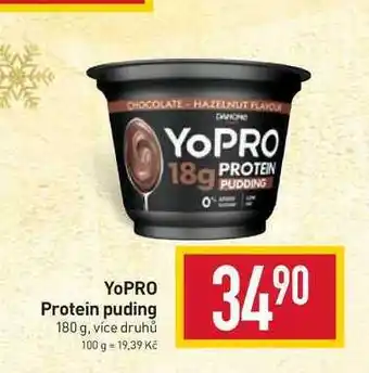Billa Yopro protein puding 180 g nabídka