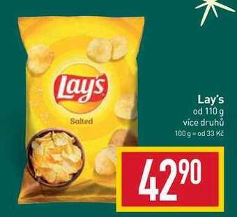 Billa Lay's od 110 g nabídka