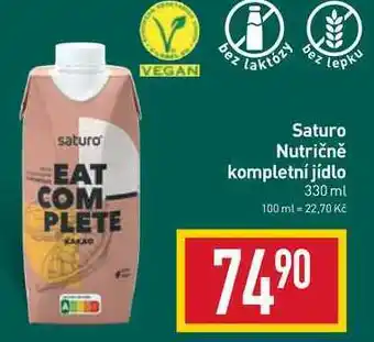 Saturo nutričně kompletní jídlo 330 ml