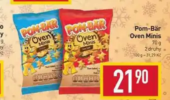 Billa Pom-bär oven minis 70 g nabídka
