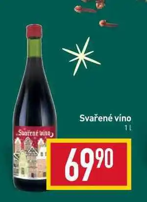 Billa Svařené víno 1l nabídka
