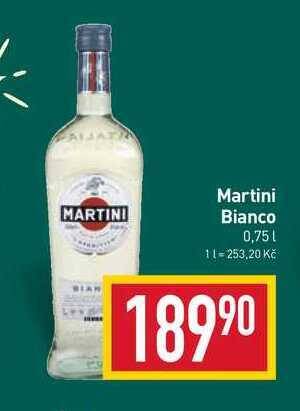Billa Martini bianco 0,75l nabídka