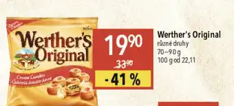 Globus Werther's Original nabídka