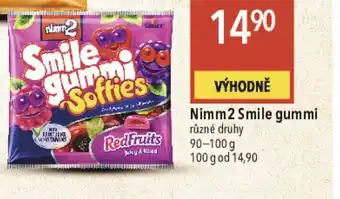 Globus Nimm2 Smile gummi nabídka