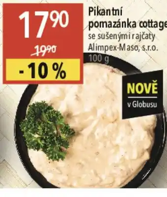 Globus Pikantní pomazánka cottage nabídka