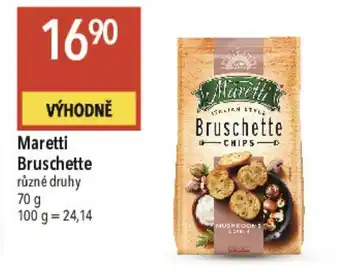 Globus Maretti Bruschette nabídka