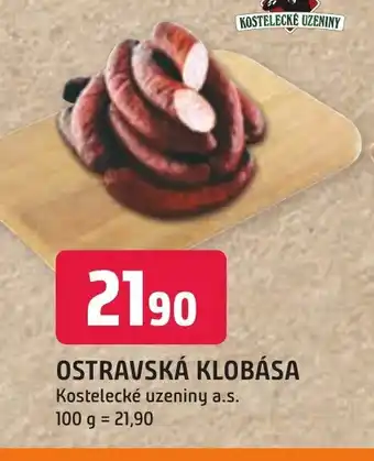 Trefa OSTRAVSKÁ KLOBÁSA nabídka