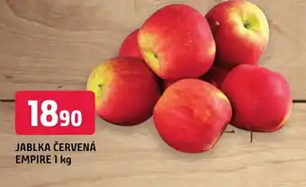 Trefa JABLKA ČERVENÁ EMPIRE 1 kg nabídka