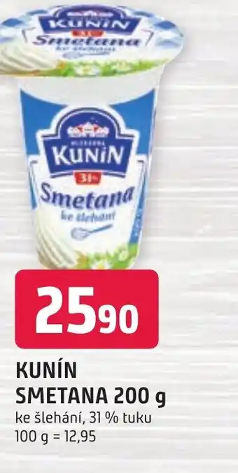 Trefa KUNÍN SMETANA 200 g nabídka