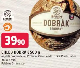 Trefa CHLÉB DOBRÁK 500 g nabídka