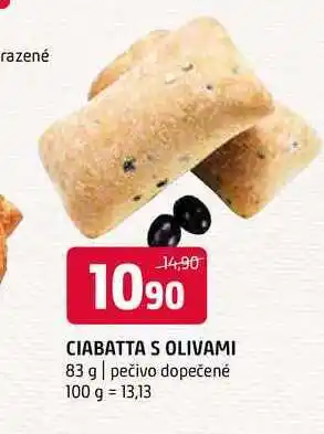 Terno Ciabatta s olivami 83 g nabídka