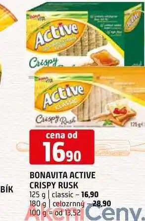 Terno Bonavita active crispy rusk 125 g nabídka