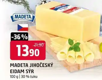 Terno Madeta jihočeský eidam sýr 100 g nabídka