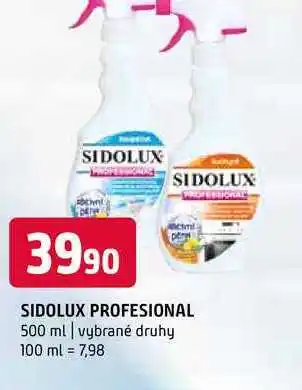 Terno Sidolux profesional 500 ml nabídka