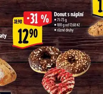 Albert Donut s náplní 71-73 g nabídka
