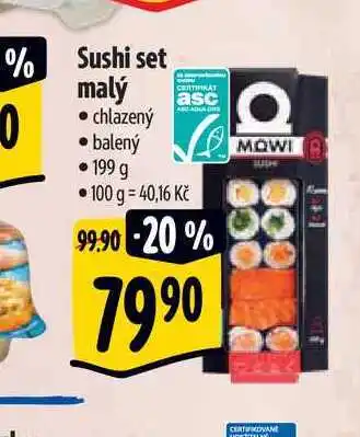 Albert Sushi set malý 199 g nabídka