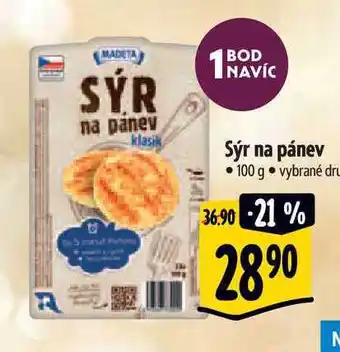 Albert Sýr na pánev 100 g nabídka