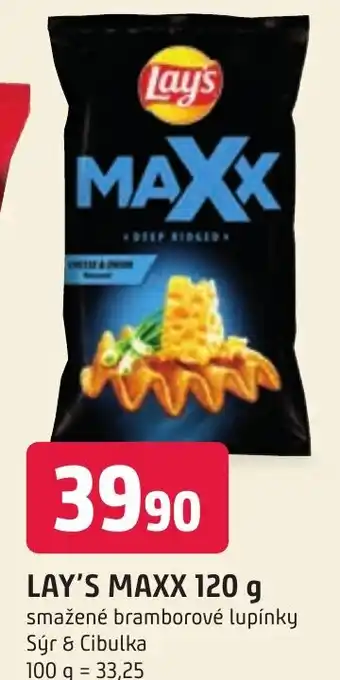 Trefa LAY'S MAXX 120 g nabídka