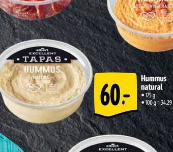 Albert Hummus natural • 175 g nabídka