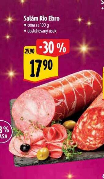 Albert Salám rio ebro 100 g nabídka