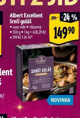 Albert Albert excellent srnčí guláš 350 g nabídka