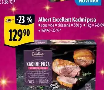 Albert Albert excellent kachní prsa 530 g nabídka
