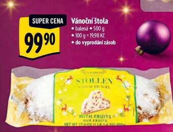 Albert Vánoční štola • balená • 500 g nabídka