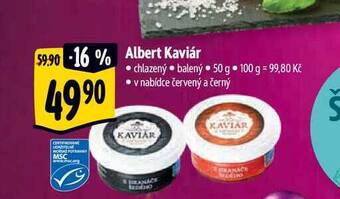 Albert Albert kaviár 50 g nabídka