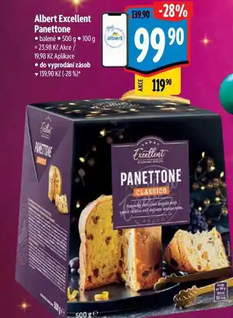 Albert Albert excellent panettone • balené • 500 g nabídka