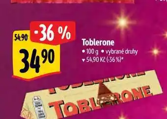 Albert Toblerone 100 g nabídka