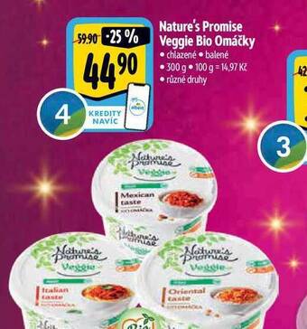 Albert Nature's promise veggie bio omáčky 300 g nabídka
