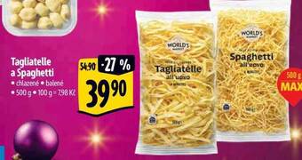Albert Tagliatelle a spaghetti 500 g nabídka