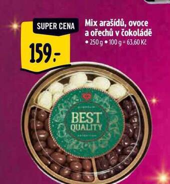 Albert Mix arašídů, ovoce a ořechů v čokoládě 250 g nabídka