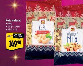 Albert Kešu natural • 500 g nabídka