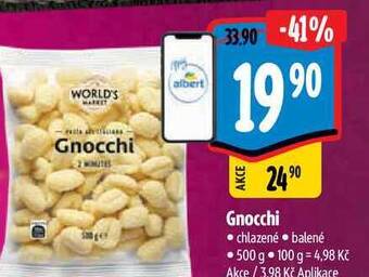 Albert Gnocchi 500 g nabídka