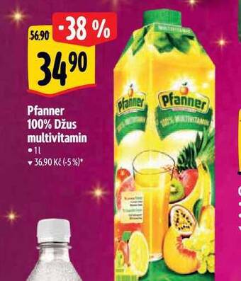 Albert Pfanner 100% džus multivitamin 1 l nabídka