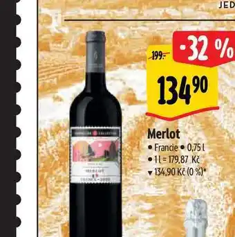 Albert Merlot 0,75 l nabídka