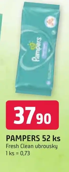 Trefa PAMPERS 52 ks nabídka