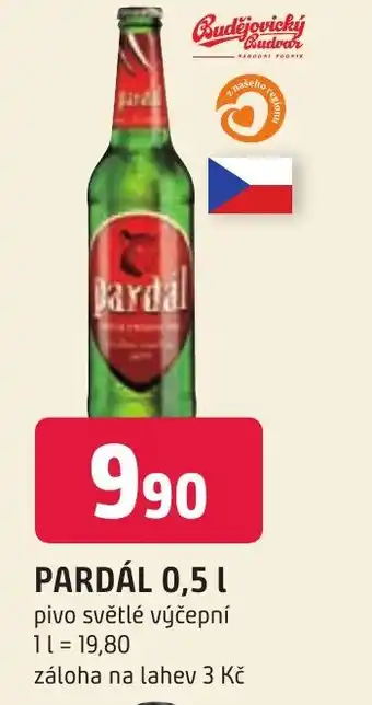 Trefa PARDÁL 0,5 L nabídka