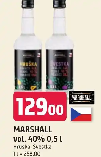 Trefa MARSHALL vol. 40% 0,5 L nabídka