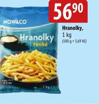 Bala Hranolky nabídka