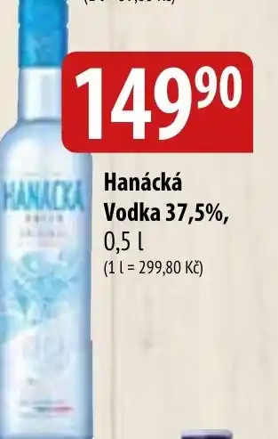 Hanácká Vodka 37,5%, 0,5 L