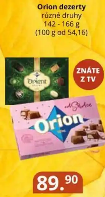 Orion dezerty