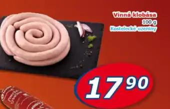 ESO MARKET Vinná klobása 100 g nabídka