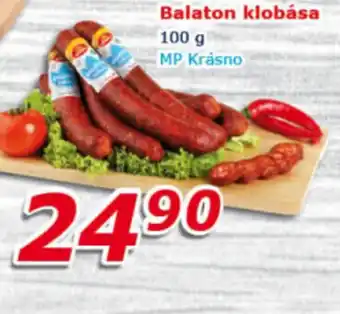 ESO MARKET Balaton klobása nabídka