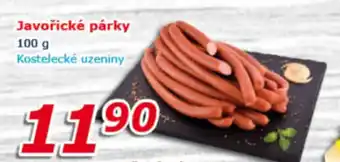 ESO MARKET Javořické párky 100 g nabídka